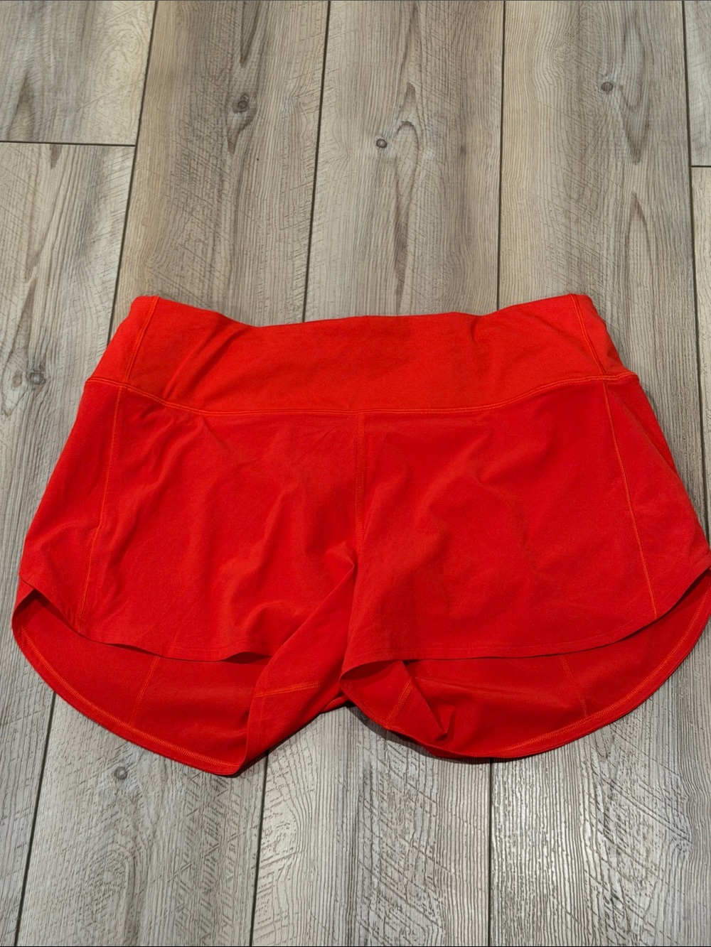 Lululemon Women’s Red Performance Running Shorts